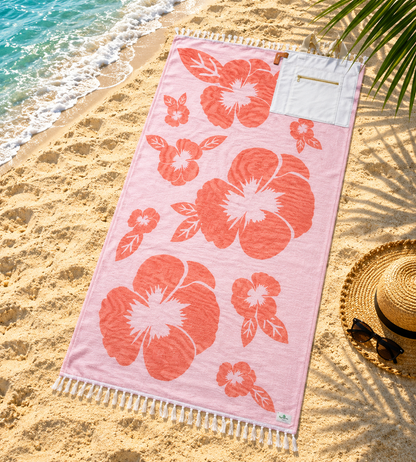 2-in-1 Beach Towel Backpack